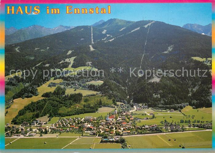 Haus Ennstal mit Hauserkaibling Schladminger Tauern Fliegeraufnahme