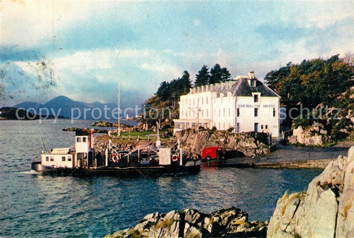 Kyle of Lochalsh Lochalsh Hotel Bootsanleger