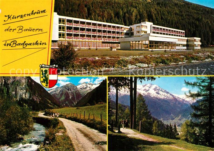 Badgastein Kurzentrum der Bauern Landschaftspanorama Alpen