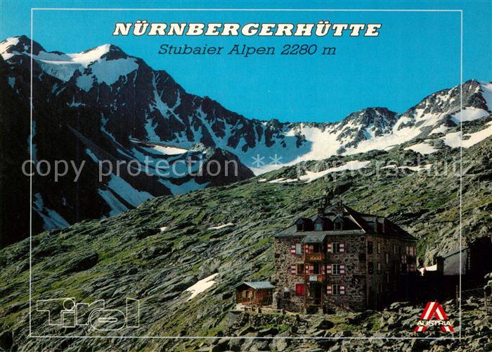 Nuernbergerhuette Stubaier Alpen