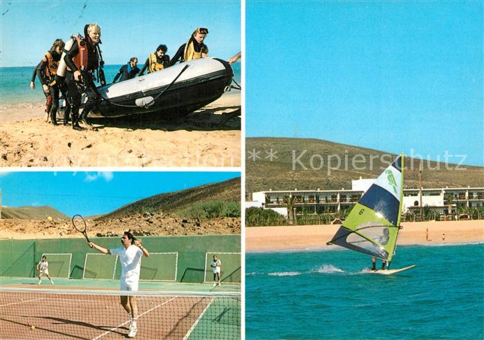 Jandia Playa Robinson Club Hotel Strand Tennis Tauchen