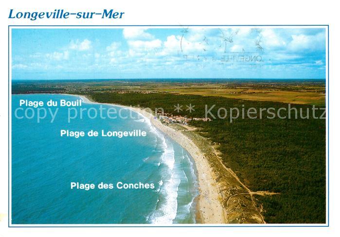 Longeville-sur-Mer Fliegeraufnahme Straende