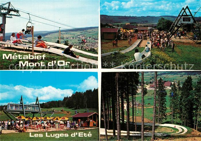 Metabief Mont d`Or Sommerrodelbahn