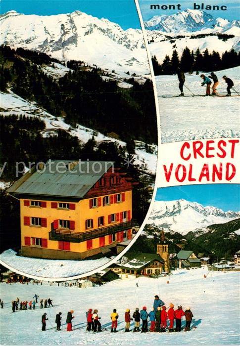 Crest-Voland Mont Blanc Skigebiet Chalet Les Pieux