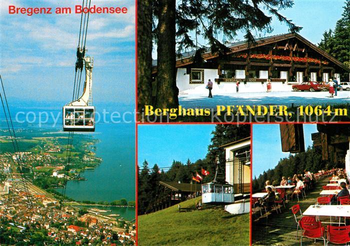 Bregenz Bodensee Berghaus Pfaender Pfaenderbahn