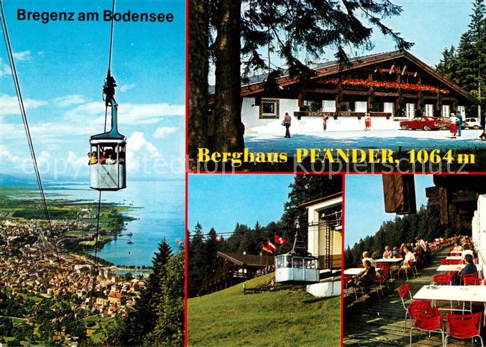 Bregenz Bodensee Berghaus Pfaender Pfaenderbahn