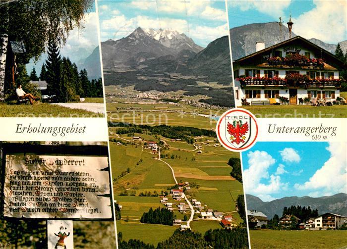 Unterangerberg Fliegeraufnahme