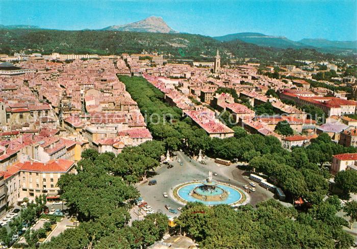 Aix-en-Provence Fliegeraufnahme La Cité du Roy René