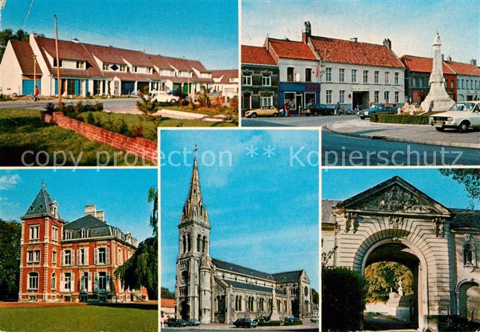Blendecques Cité du Blancbourg Place de la Liberation Chateau de la Vallee