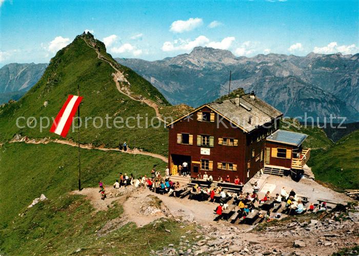 Schruns Vorarlberg Wormser Huette gege Rote Wand