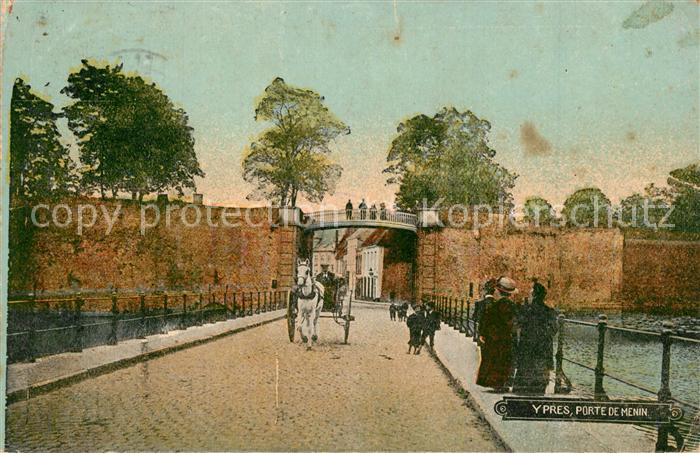Ypern Ypres Porte de Menin