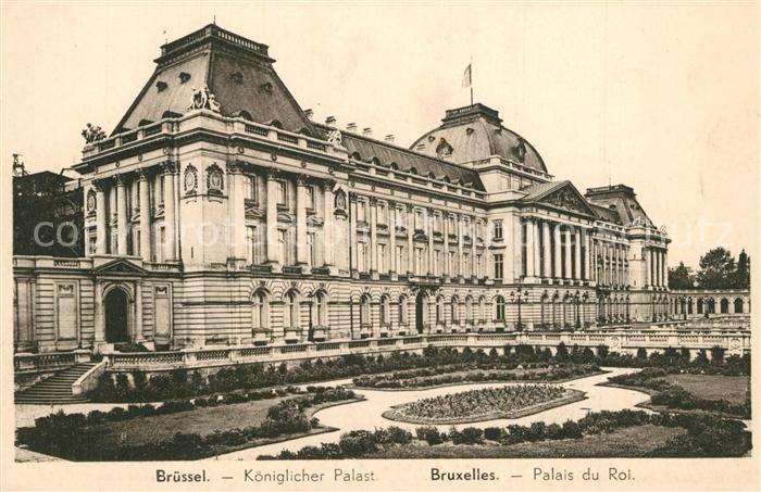 Bruxelles Bruessel Palais du Roi Koeniglicher Palast