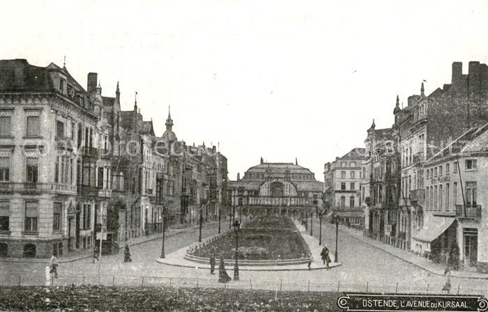 Ostende Oostende Avenue du Kursaal