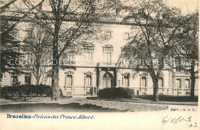 Bruxelles Bruessel Palais du Prince Albert