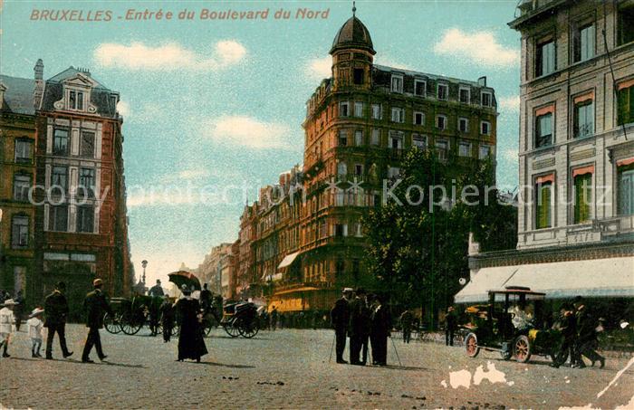 Bruxelles Bruessel Entrée du Boulevard du Nord