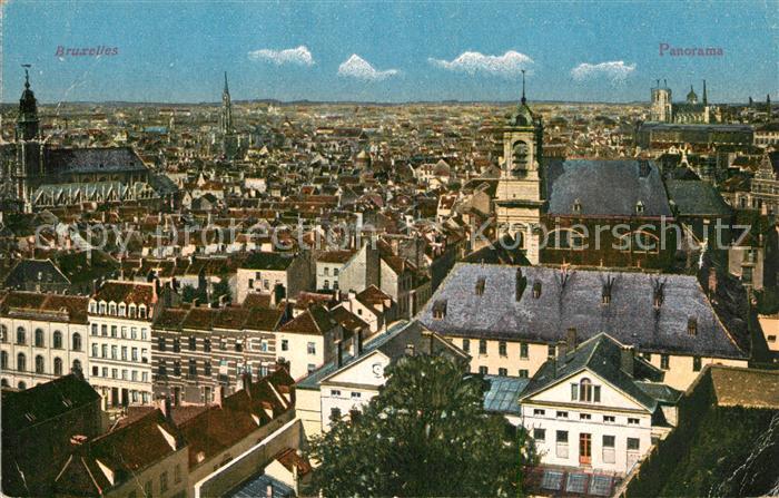 Bruxelles Bruessel Panorama