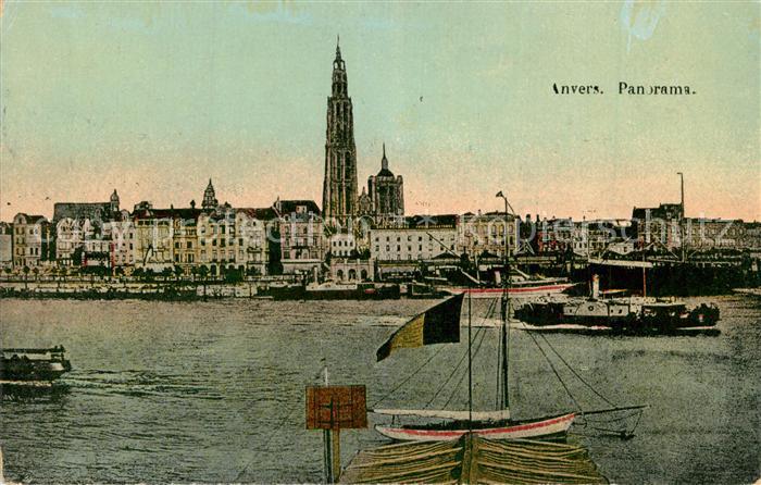Anvers Antwerpen Panorama