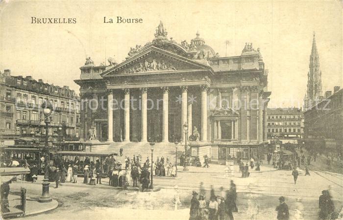 Bruxelles Bruessel La Bourse Boerse