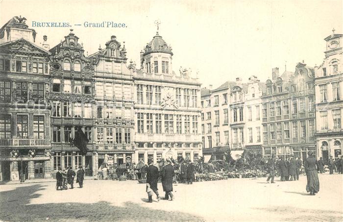 Bruxelles Bruessel Gande Place