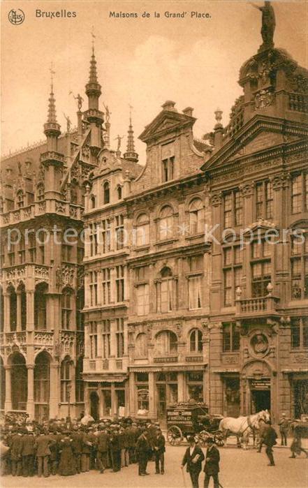 Bruxelles Bruessel Maisons de la Grande Place Serie Bruxelles No. 138