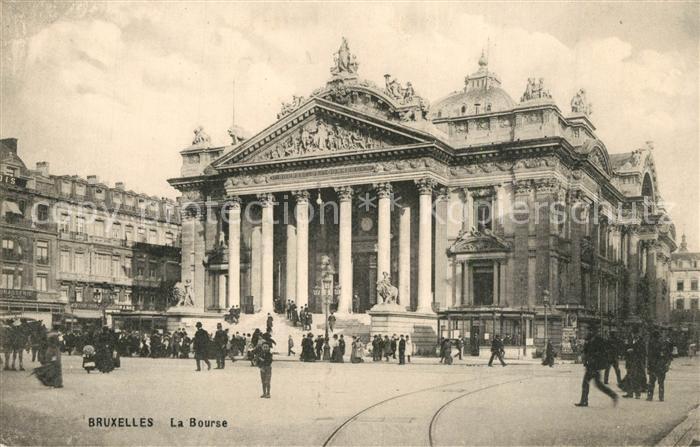 Bruxelles Bruessel La Bourse Boerse