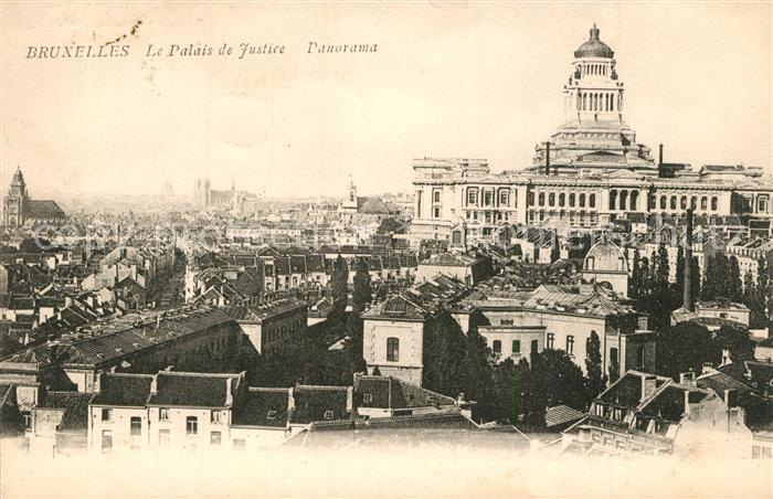 Bruxelles Bruessel Panorama de la ville Palais de Justice