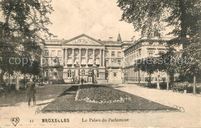Bruxelles Bruessel Palais du Parlement