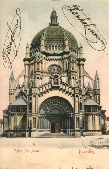 Bruxelles Bruessel Eglise Sainte Marie