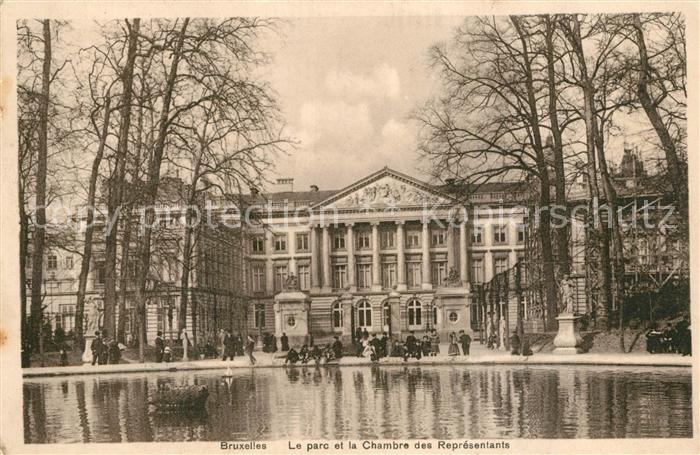 Bruxelles Bruessel Parc et Chambre des RePresentants