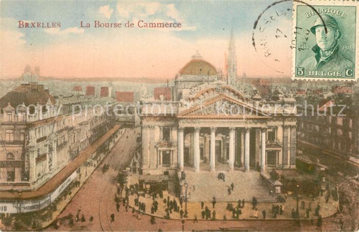 Bruxelles Bruessel La Bourse de Cammerce Boerse