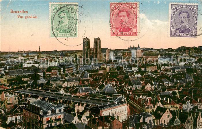 Bruxelles Bruessel Vue Generale