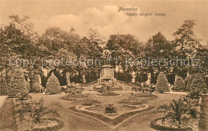 Bruxelles Bruessel Square du petit Sablon