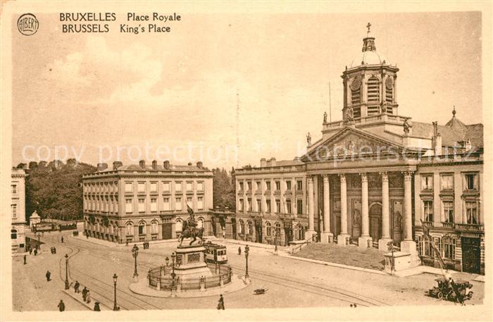 Bruxelles Bruessel Place Royal Monument