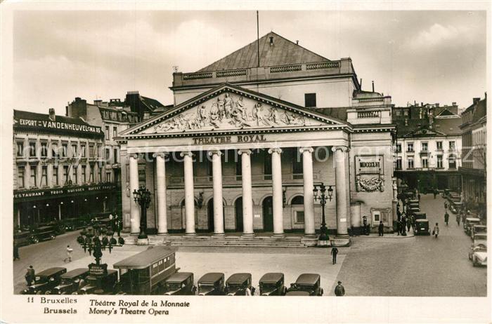 Bruxelles Bruessel Theatre Royal de la Monnaie