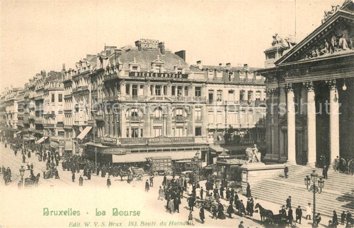 Bruxelles Bruessel La Bourse Boerse