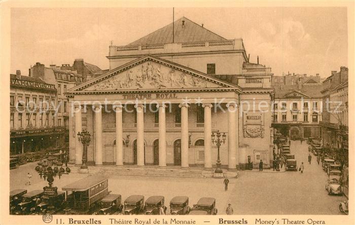 Bruxelles Bruessel Theatre Royal de la Monnaie