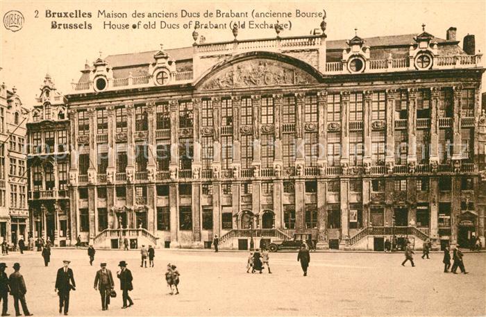 Bruxelles Bruessel Maison des anciens Ducs de Brabant ancienne Bourse