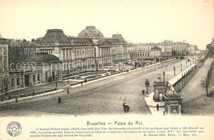 Bruxelles Bruessel Palais du Roi