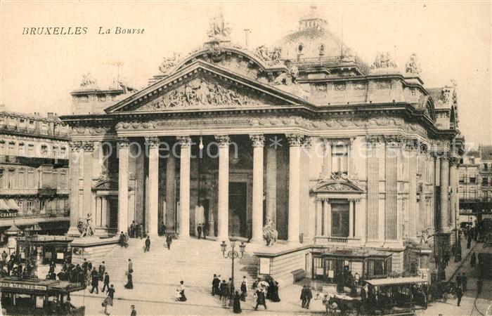 Bruxelles Bruessel La Bourse Boerse