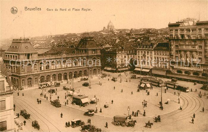 Bruxelles Bruessel Gare du Nord Place Rogier