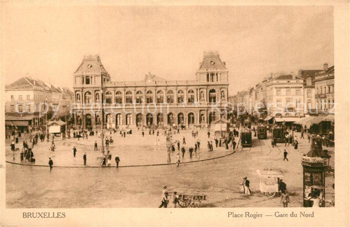 Bruxelles Bruessel Place rogier Gare du Nord