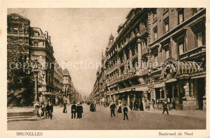 Bruxelles Bruessel Boulevard du Nord