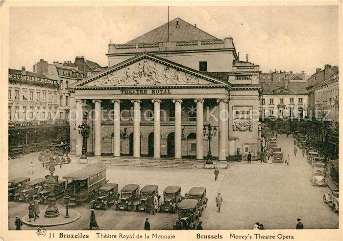 Bruxelles Bruessel Theatre Royal de la Monnaie