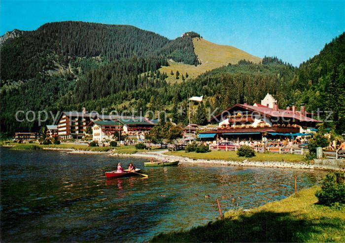 Spitzingsee Erholungs am Bergsee Gasthof St Bernhard