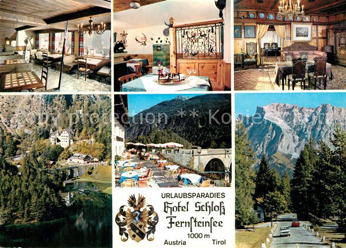 Nassereith Hotel Schloss Fernsteinsee Restaurant Terrasse Alpenblick