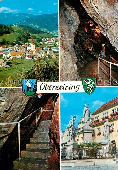 Oberzeiring Historisches Silbergruben Schaubergwerk Panorama Denkmal