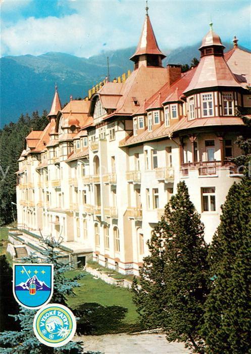 Tatranska Lomnica Grand Hotel Praha Vysoke Tatry Hohe Tatra