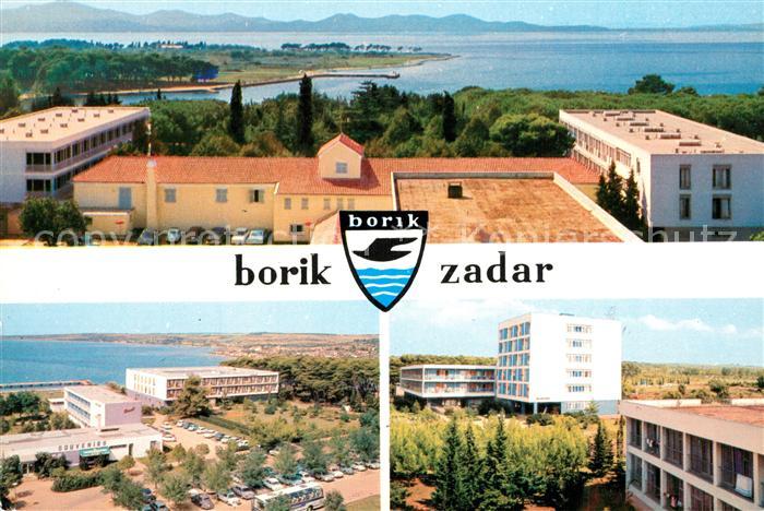 Zadar Zadra Zara Hotel Ferienanlage Borik Meerblick