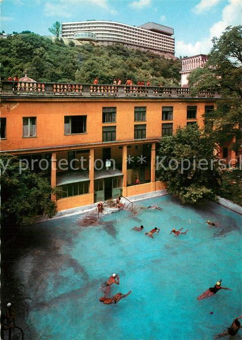 Budapest SZOT Rozsadombi Gyogyuedueloe es a Lukacs fuerdoe Sanatorium Lukacs Bad