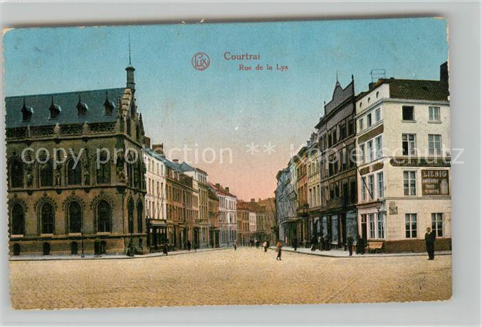 Courtrai KORTRIJK Flandre Belgie Rue de la Lys